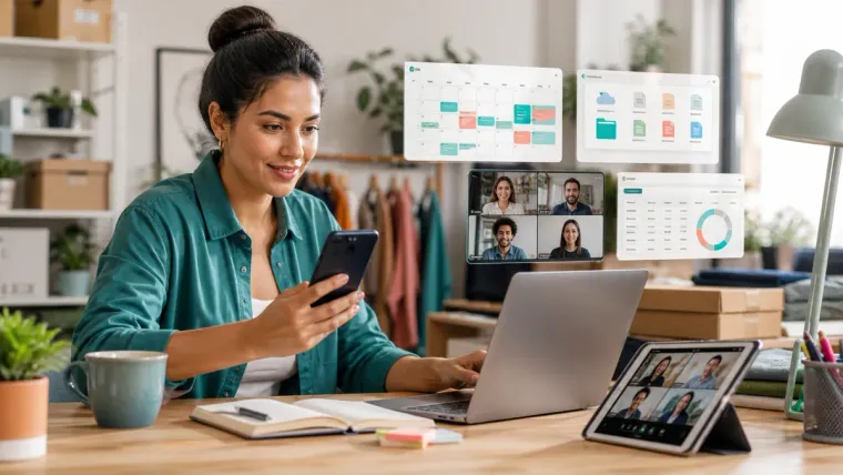 Participantes del curso Herramientas Digitales Esenciales en el Trabajo Autónomo