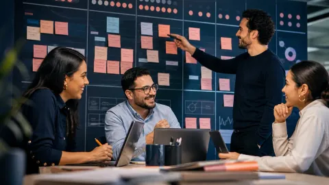 Participantes del curso Técnicas de Trabajo en Equipo para el Logro de Metas